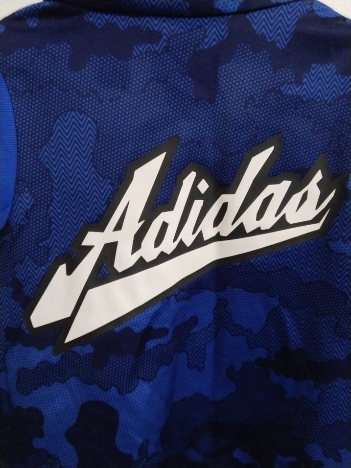 Erkek Çocuk Mavi Adidas Ceket - Görsel 3