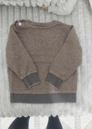 Burberry Erkek Çocuk Kahverengi Triko Kazak - Görsel 3