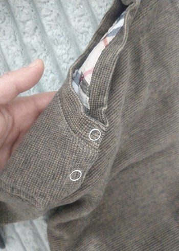 Burberry Erkek Çocuk Kahverengi Triko Kazak - Görsel 5