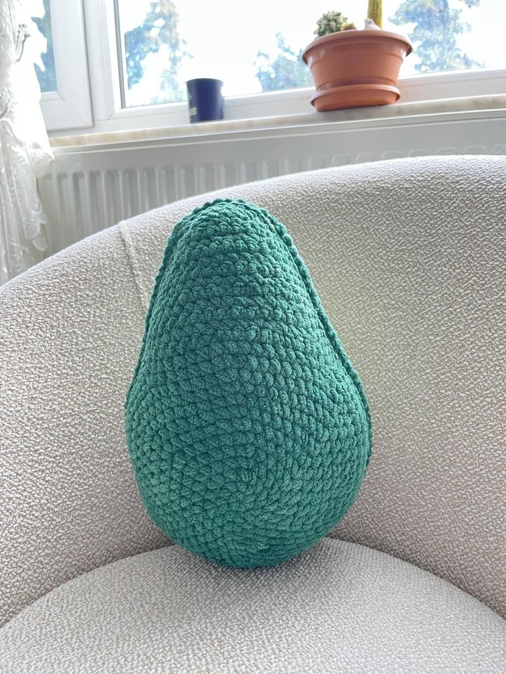 Avokado Peluş Oyuncak - Görsel 5