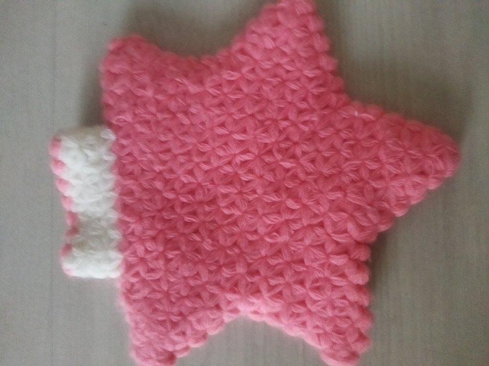 Beyaz Pembe Kenarlı Banyo Süngeri - Görsel 2