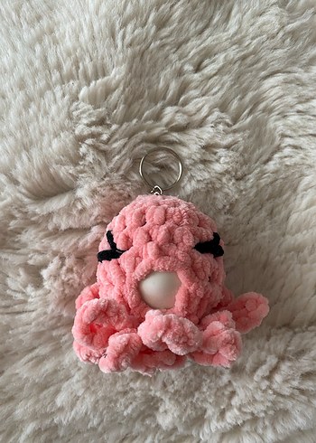 Pembe ahtapot Anahtarlık - Görsel 2