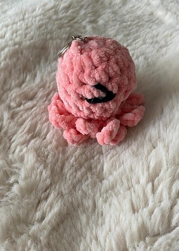 Pembe ahtapot Anahtarlık - Görsel 3