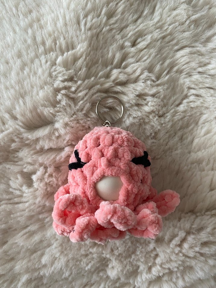Pembe ahtapot Anahtarlık - Görsel 2
