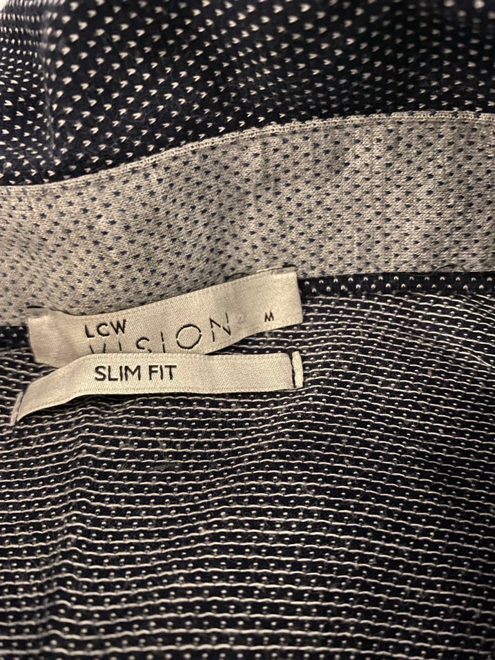 Gri Erkek Denim Polo Tişört - Görsel 3