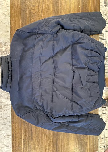 Düğmeli Erkek Sokak Stili Mont Gri - Görsel 2