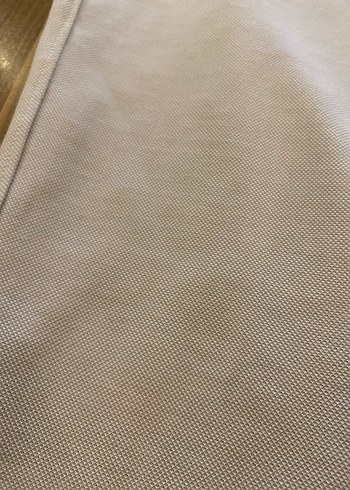 Bej Kadın Keten Kumaş Pantolon - Görsel 2