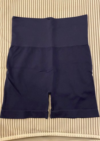 Lacivert Mini Spor Tayt - Görsel 2