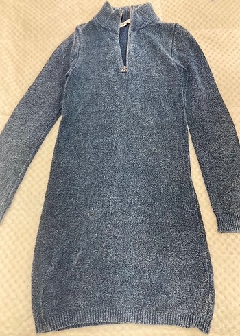 Zara  Elbise Yarım Fermuarlı - Görsel 3