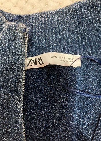 Zara  Elbise Yarım Fermuarlı - Görsel 2
