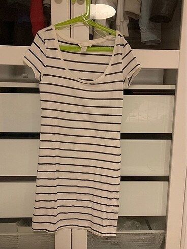 H&M H&M Çizgili Elbise