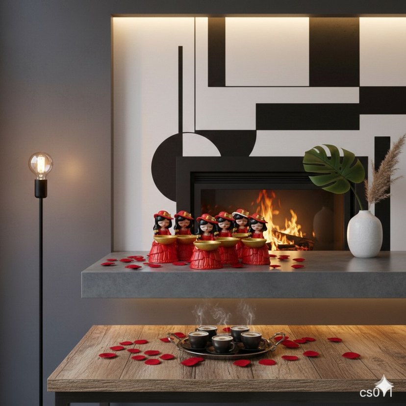 Sunumluk Kız Figür _ Cs05 - Görsel 2