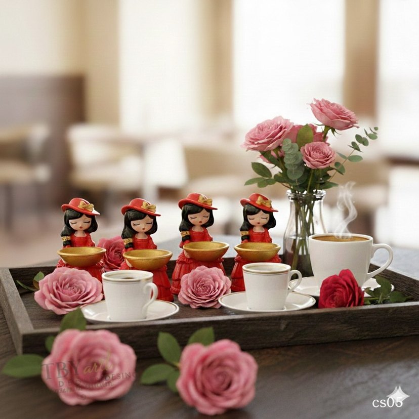 Sunumluk Kız Figür _ Cs05 - Görsel 4