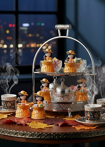 Sunumluk Kız Figür-Cs04 - Görsel 8