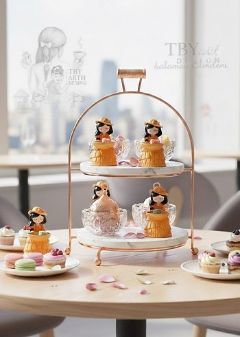 Sunumluk Kız Figür-Cs04 - Görsel 3