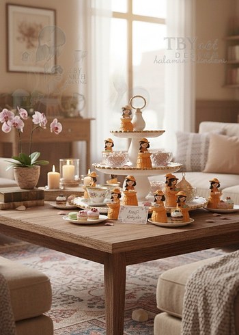 Sunumluk Kız Figür-Cs04 - Görsel 7