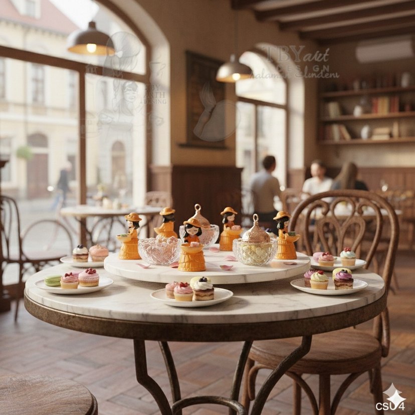 Sunumluk Kız Figür-Cs04 - Görsel 5