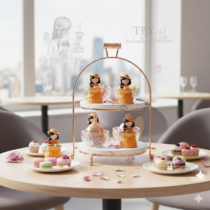 Sunumluk Kız Figür-Cs04 - Görsel 3