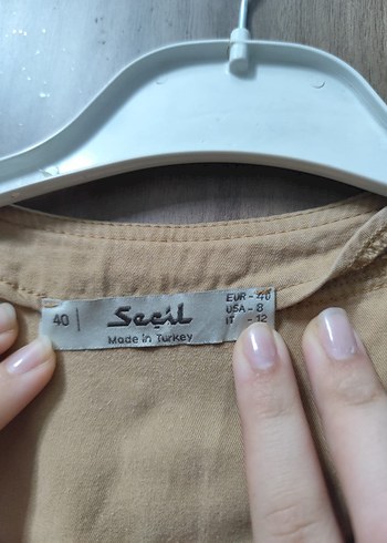 Bej Kısa Kollu Uzun Kadın Tulum - Görsel 2