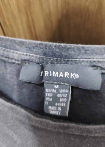 gri baskılı t-shirt - Görsel 2