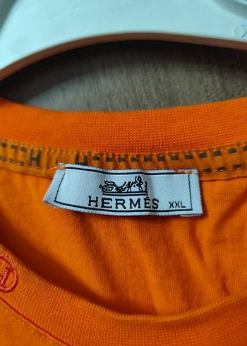 Turuncu Erkek Kısa Kollu Tişört - Görsel 2