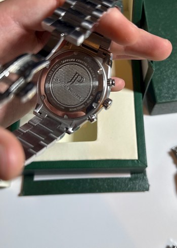 Erkek Koyu Yeşil İş Saatı - Görsel 4