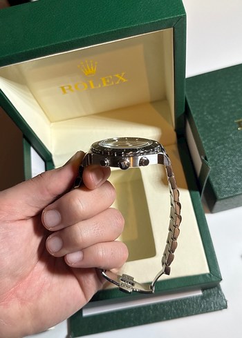 Erkek Koyu Yeşil İş Saatı - Görsel 7