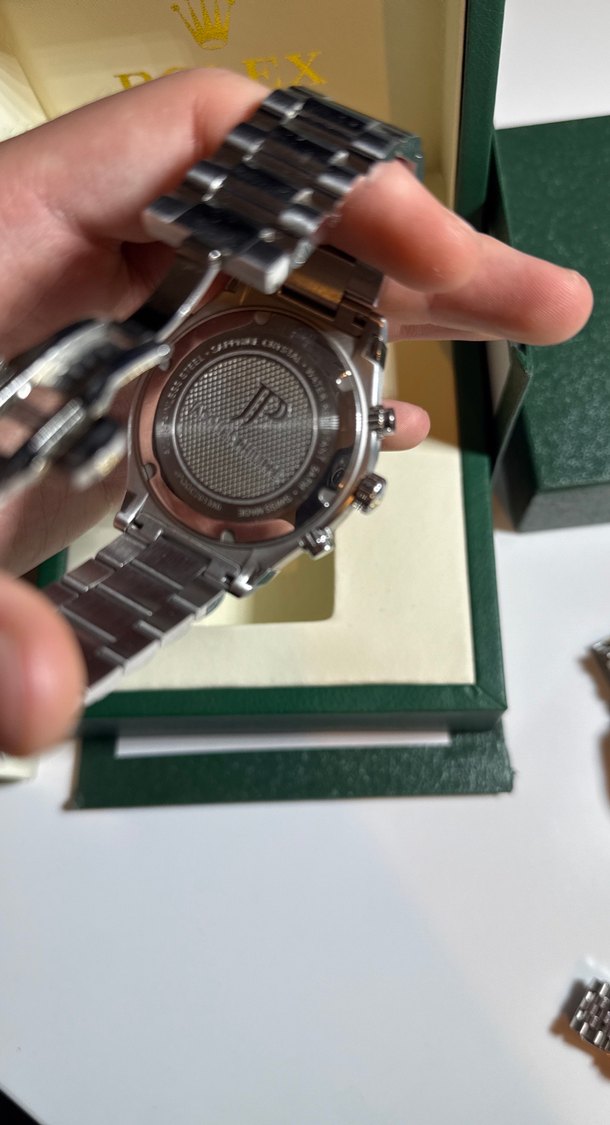 Erkek Koyu Yeşil İş Saatı - Görsel 4