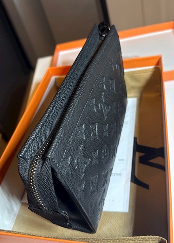 Louis Vuitton Siyah Desenli Erkek Cüzdanı ve çantası - Görsel 4