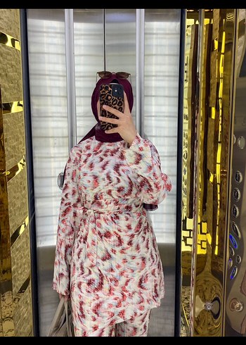 Bohem Çok Renkli Uzun Piliseli Elbise - Görsel 2