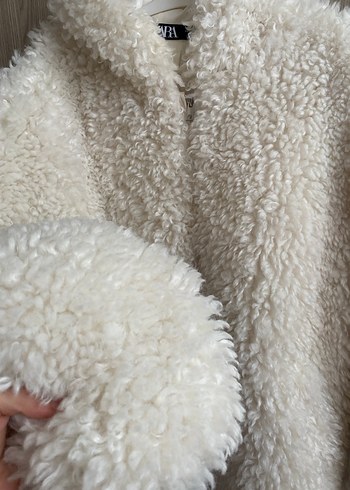 Beyaz Midi Boy Suni Mont - Görsel 3