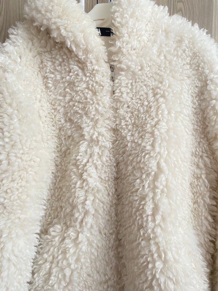 Beyaz Midi Boy Suni Mont - Görsel 2