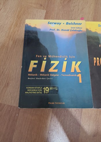 Serway-Beichner Fizik 2 ve Problem Çözümleri Kitapları - Görsel 2