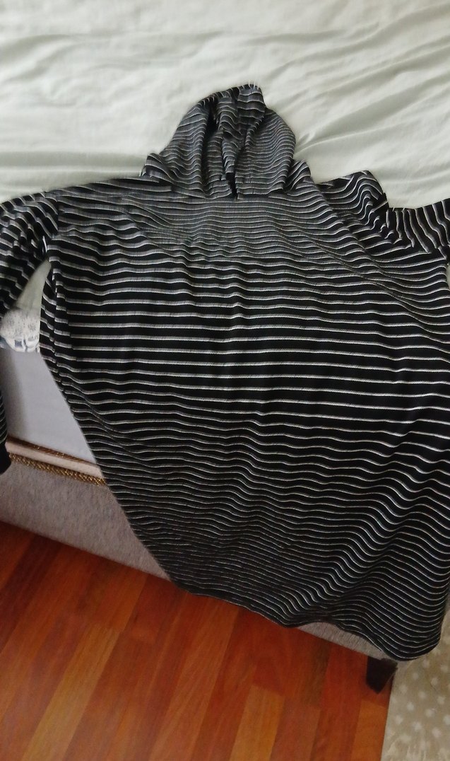 Gri Zebra Desenli Fırın Eldiveni - Görsel 2