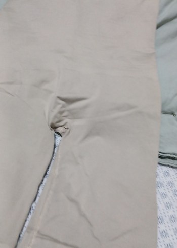 Bej Midi Hamile Şortu - Görsel 2