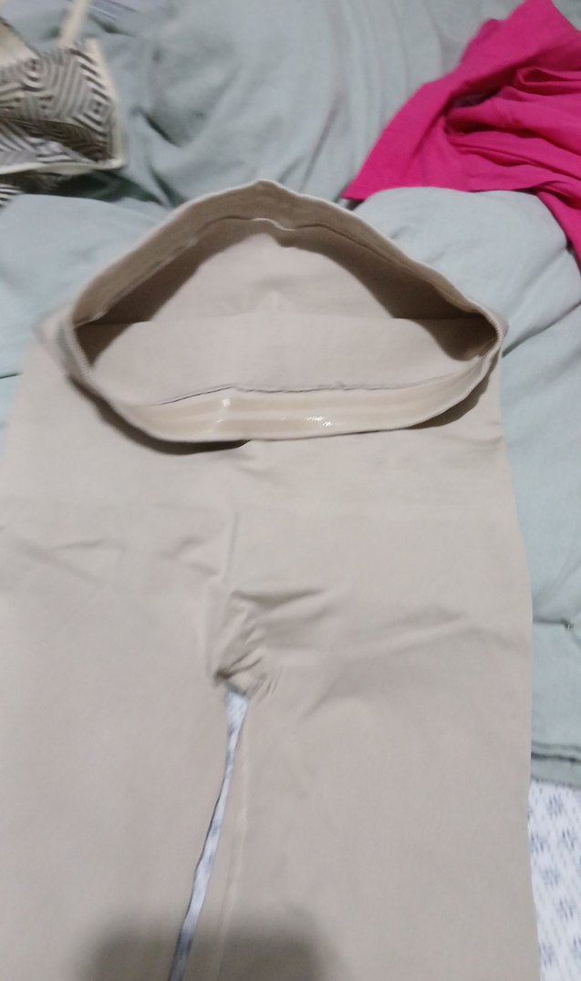 Bej Midi Hamile Şortu - Görsel 5