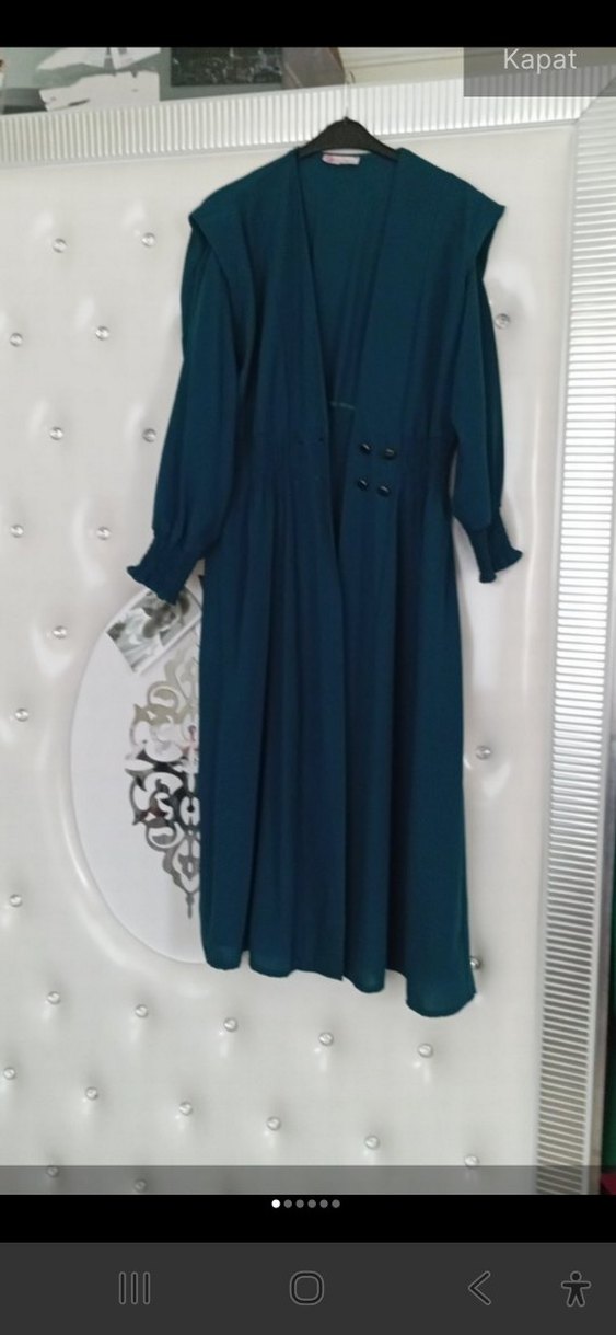 Kız Çocuk Pembe Kürklü Kapüşonlu Yelek - Görsel 2