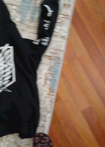 Siyah Kapüşonlu Erkek Çocuk Sweatshirt - Görsel 2