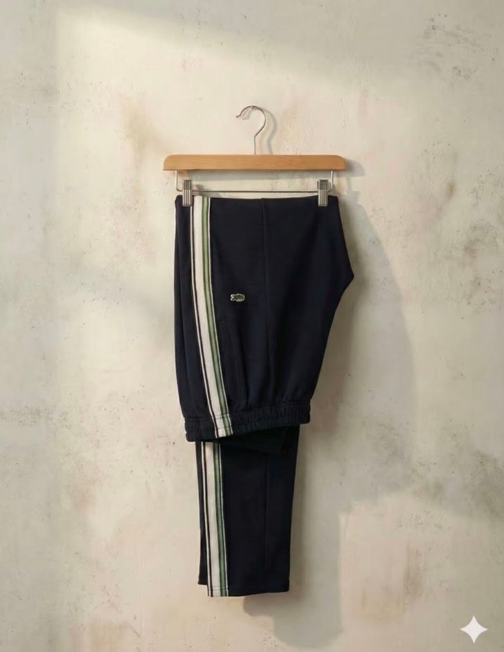 Lacoste Siyah Fermuarlı Kadın Eşofman Takımı - Görsel 3