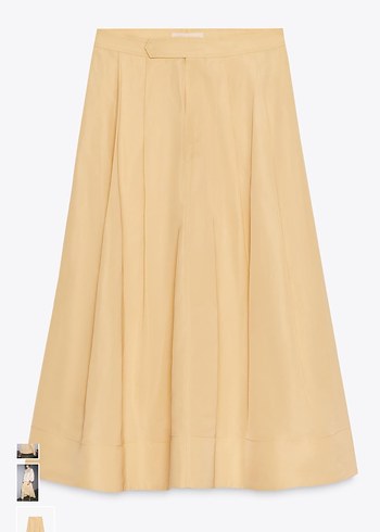 Zara midi etek - Görsel 4