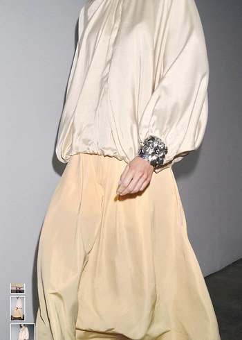 Zara midi etek - Görsel 5