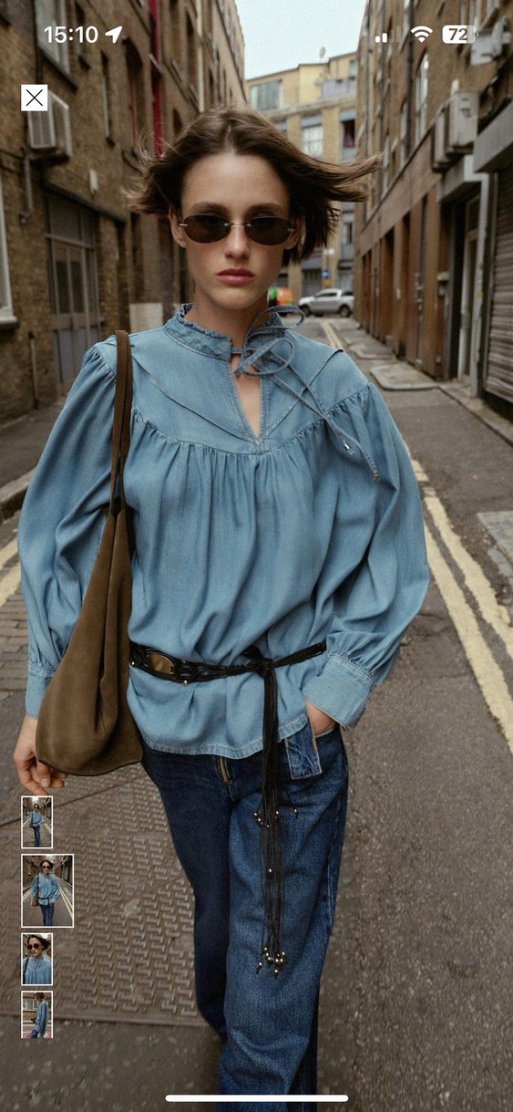 Zara gömlek - Görsel 5