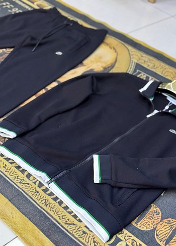 LACOSTE PAMUK  PİKE KUMAŞ EŞOFMAN TAKIMI - Görsel 2