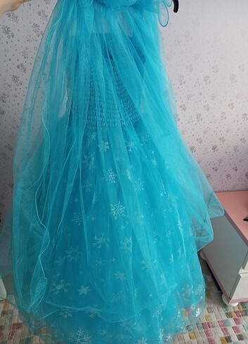 8 Yaş Beden Elsa gelinlik