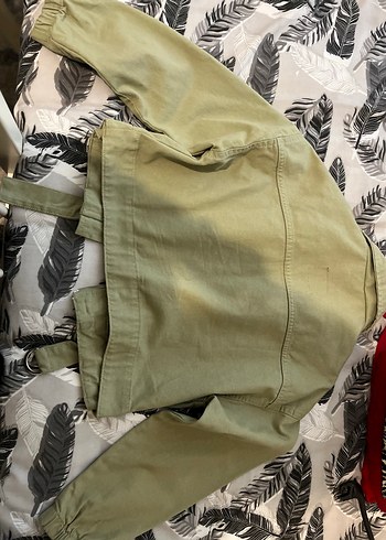 Kemerli, Rahat Kesim Kadın Ceket - Görsel 4