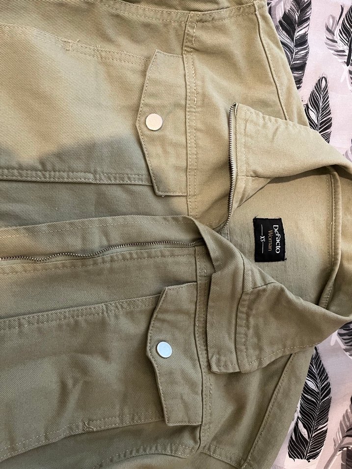 Kemerli, Rahat Kesim Kadın Ceket - Görsel 2