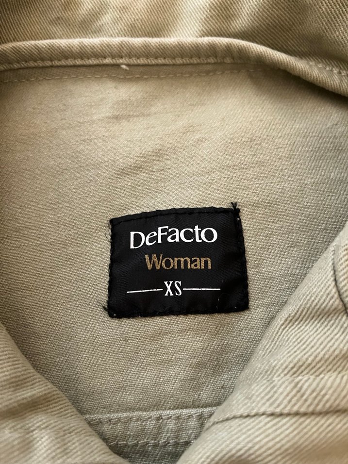 Kemerli, Rahat Kesim Kadın Ceket - Görsel 5