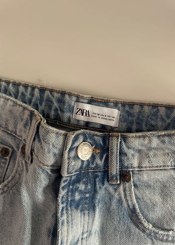 Zara Kadın Denim Şort - Görsel 3