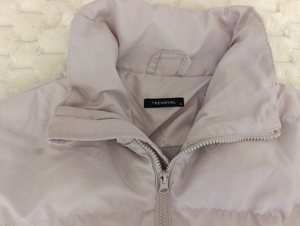 Kadın Bej Midi Kışlık Mont - Görsel 2