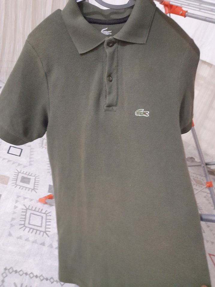 Lacoste Yeşil Polo Tişört - Görsel 4